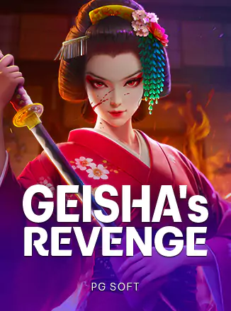 ภาพเกอิชาสาวและพัดญี่ปุ่นในเกม Geisha's Revenge